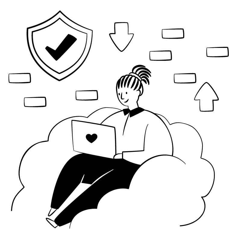 ingmer wegner datenschutz illustration
